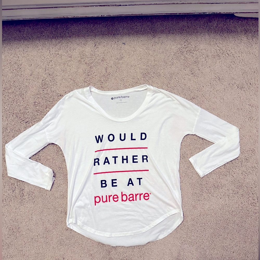 Pure Barre long sleeve shirt